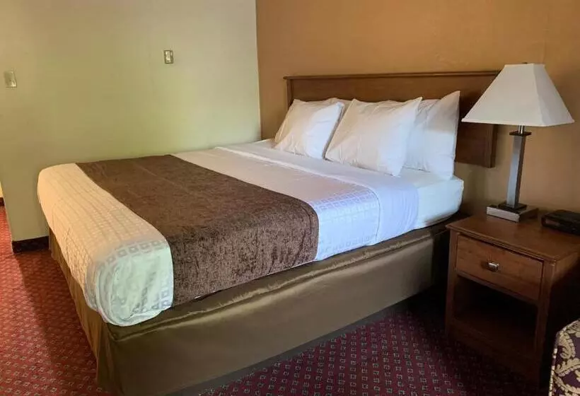 キングサイズベッドのスタンダードルーム, Red Carpet Inn & Suites Ebensburg