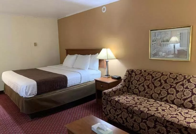 キングサイズベッドのスタンダードルーム, Red Carpet Inn & Suites Ebensburg