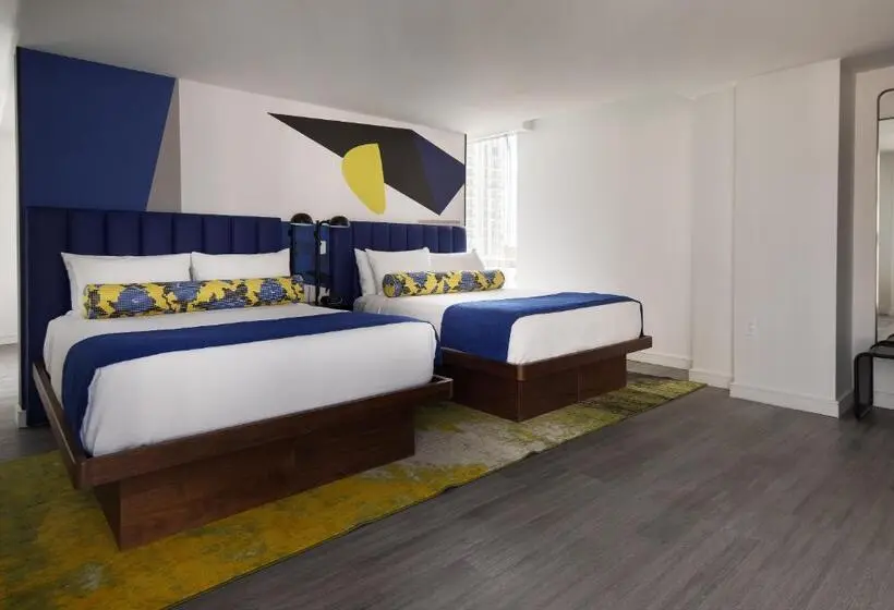 身障者適用スタンダードルーム, Indigo Miami Brickell By Ihg