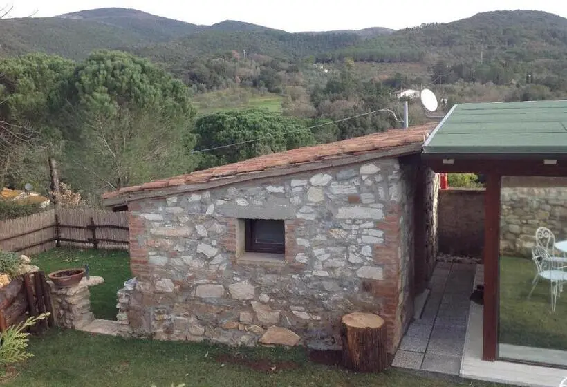 庭の見える１ベッドルームアパートメント, Il Castagno Toscana