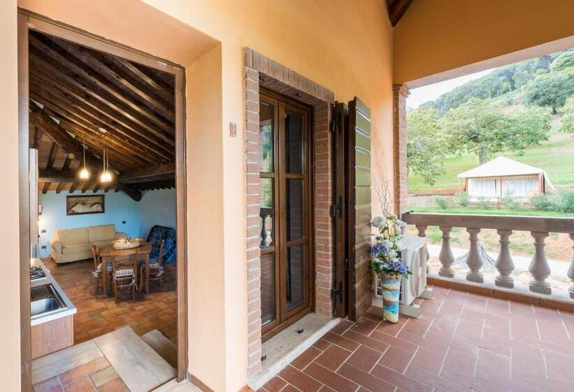 דירת חדר עם טרסה, Il Castagno Toscana