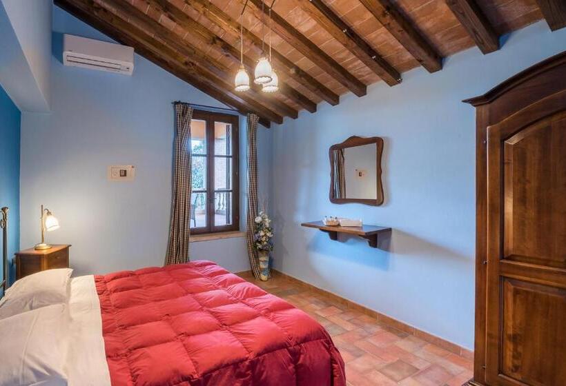 דירת חדר עם טרסה, Il Castagno Toscana