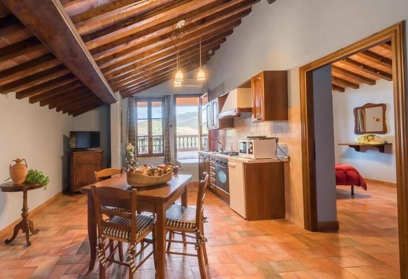 דירת חדר עם טרסה, Il Castagno Toscana