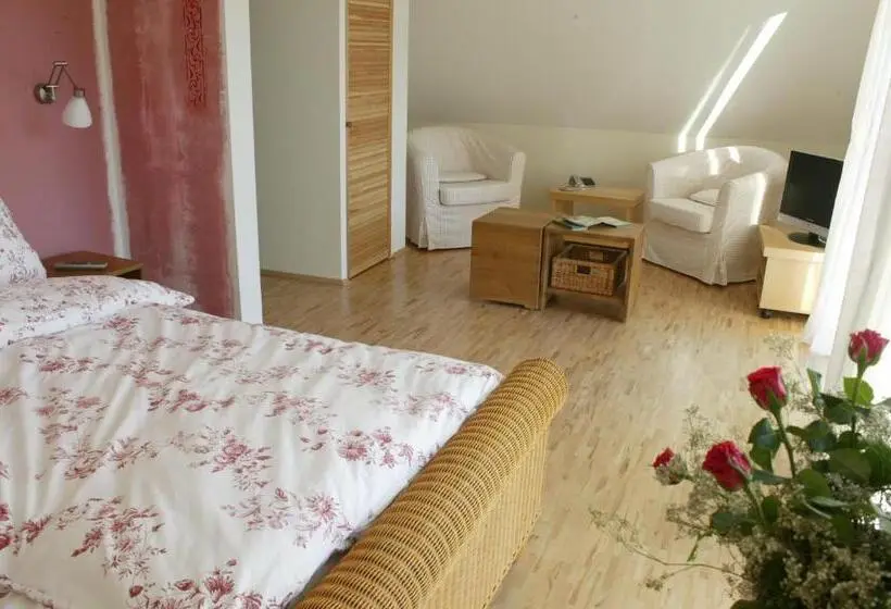 バルコニー付きデラックスルーム, Landhotel Pension Haus Sonneck