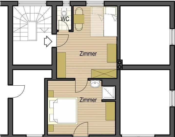 シャレー1寝室, Haus Schönjochl By Châtel Reizen