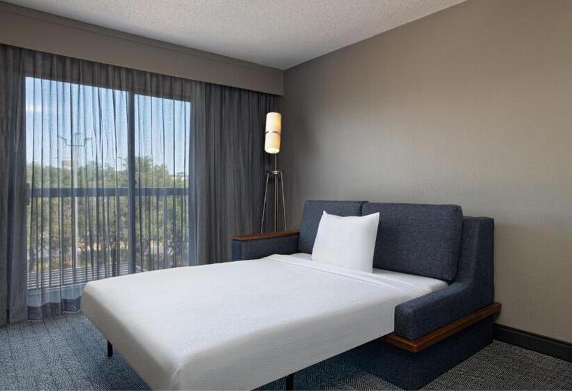 اتاق استاندارد با تخت بزرگ, Courtyard By Marriott Austin The Domain Area