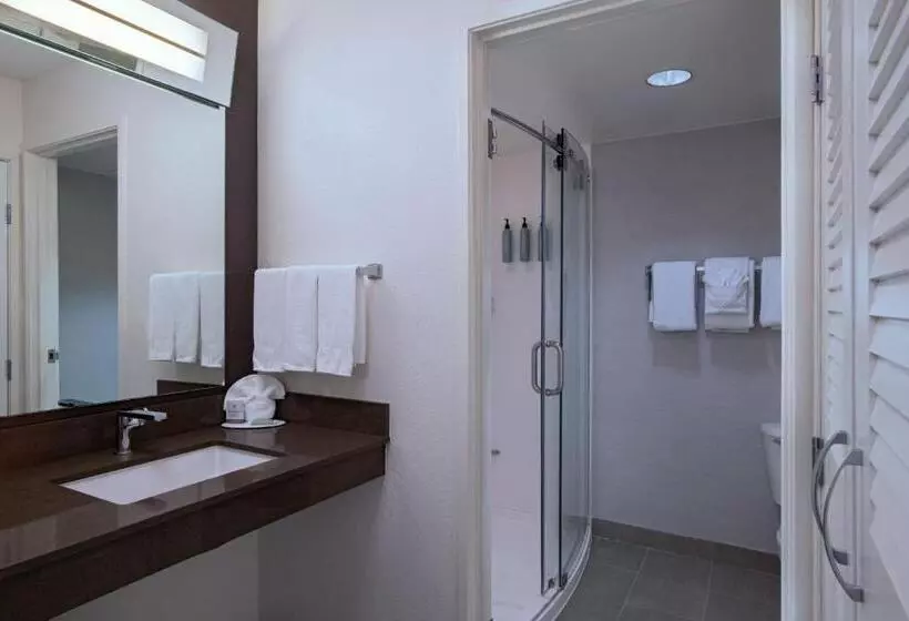 ２ダブルベッドのスタンダードルーム, Courtyard By Marriott Austin The Domain Area