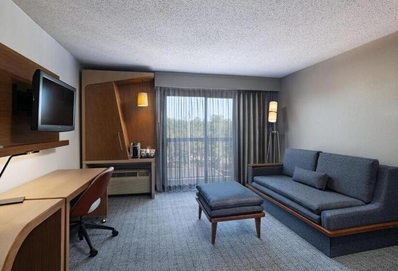 스탠다드 룸 킹사이즈 침대, Courtyard By Marriott Austin The Domain Area