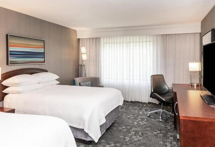 带2个双人床的标准工作室, Country Inn & Suites By Radisson, Columbus Edinburgh