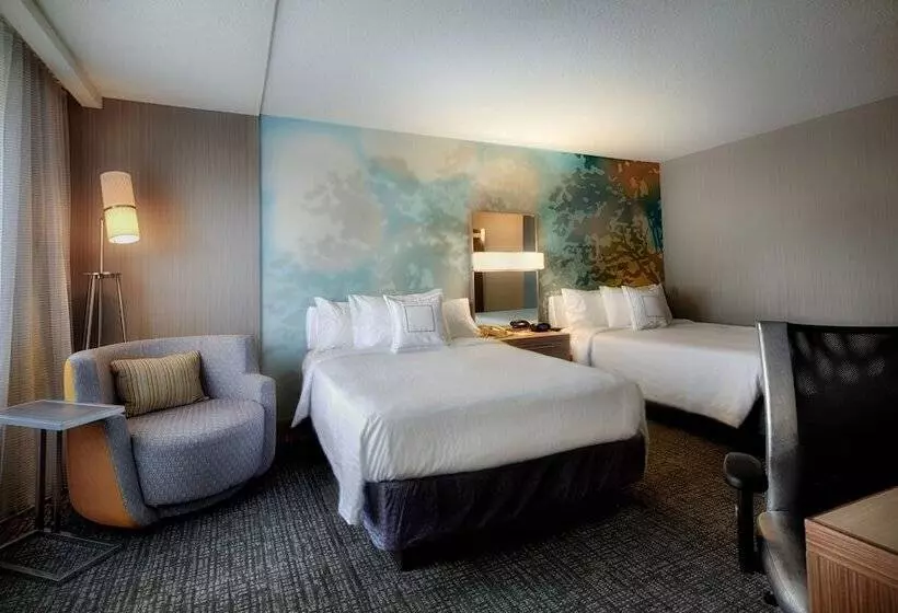 اتاق استاندارد با 2 تخت دوبل, Courtyard By Marriott Dallas Dfw Airport North/irving