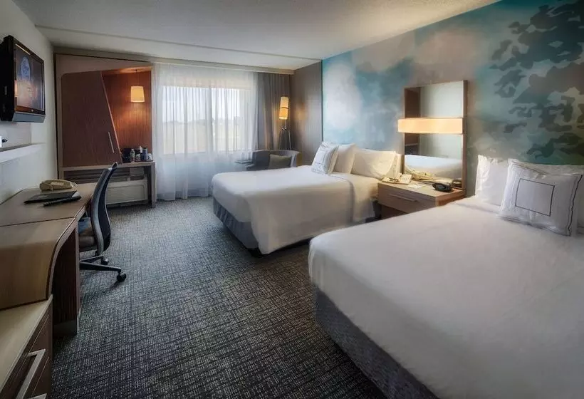اتاق استاندارد با 2 تخت دوبل, Courtyard By Marriott Dallas Dfw Airport North/irving