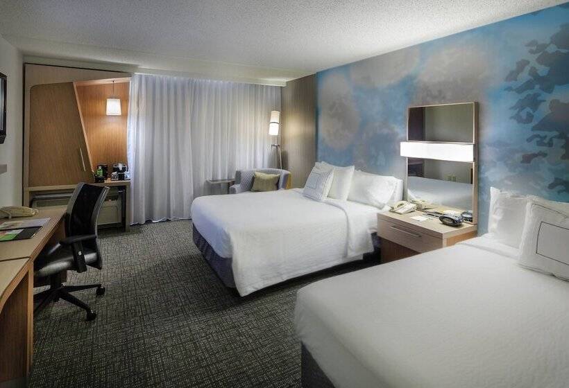 Quarto Estandar 2 Camas Casal, Courtyard By Marriott Dallas Dfw Airport North/irving