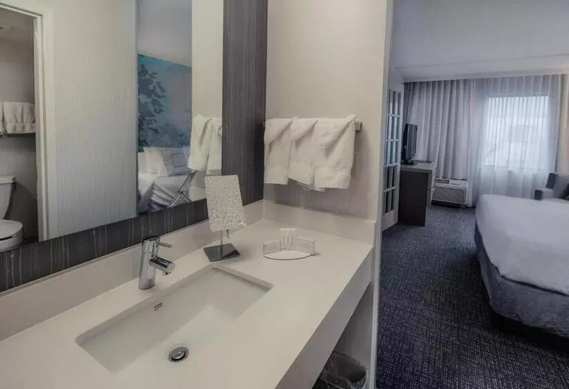 سوئیت اجرایی با تخت کینگ, Courtyard By Marriott Dallas Dfw Airport North/irving