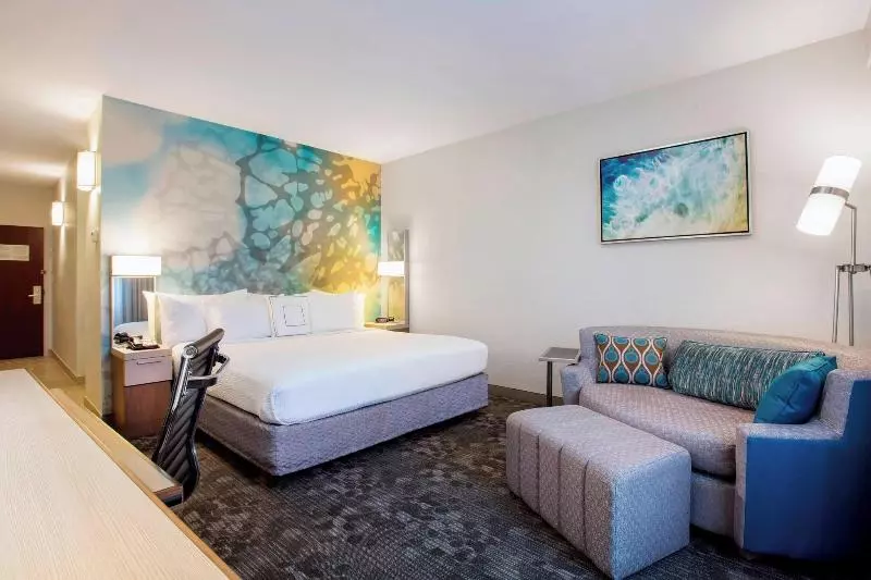 キングサイズベッドのスタンダードルーム, Courtyard By Marriott Fort Lauderdale Coral Springs