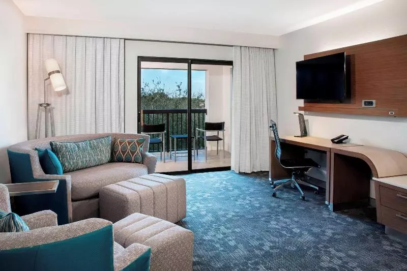 キングサイズベッドのスタンダードルーム, Courtyard By Marriott Fort Lauderdale Coral Springs