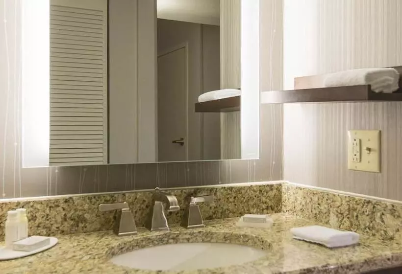اتاق استاندارد با 2 تخت دوبل, Courtyard By Marriott Nashville Downtown