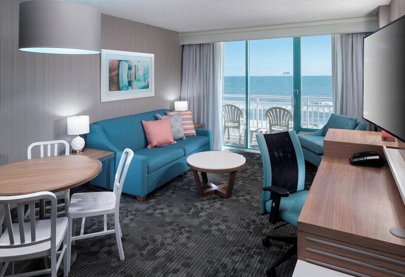 바다 전망 스위트, Courtyard Virginia Beach Oceanfront/south