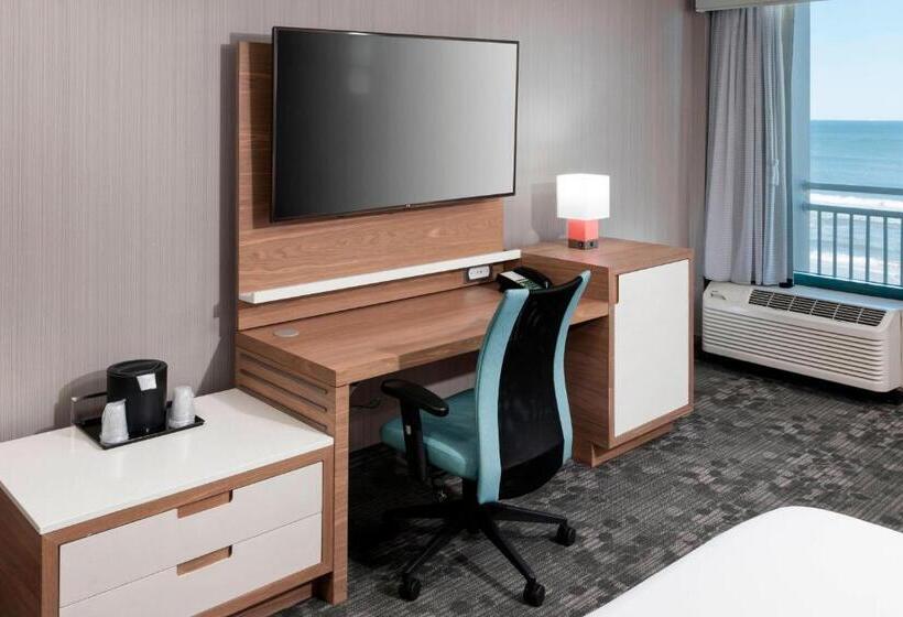 스탠다드 룸 더블 침대 2개, Courtyard Virginia Beach Oceanfront/south