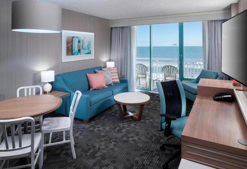 바다 전망 스위트, Courtyard Virginia Beach Oceanfront/south
