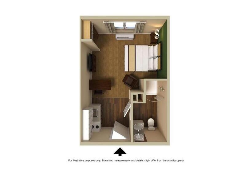 Студия Стандарт, Extended Stay America Suites  Cincinnati  Blue Ash  Kenwood Road