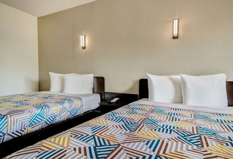 חדר סטנדרט שתי מיטות זוגיות, Motel 6columbus, Oh  Osu