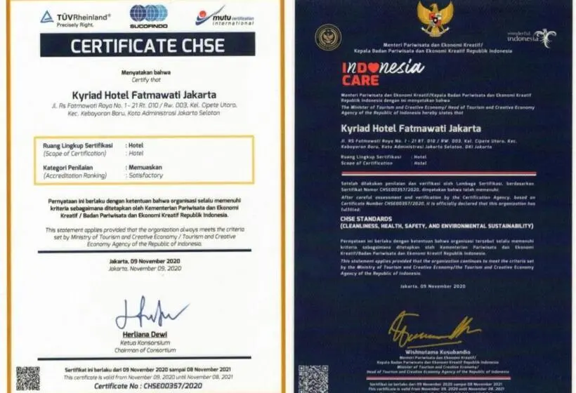 デラックスルーム, Kyriad Hotel Fatmawati   Jakarta