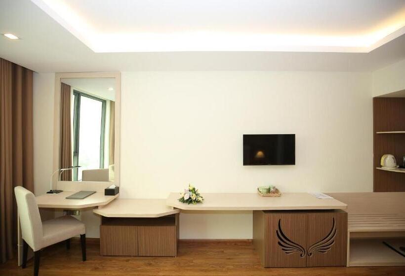 디럭스 룸, Muong Thanh Grand Thanh Hoa