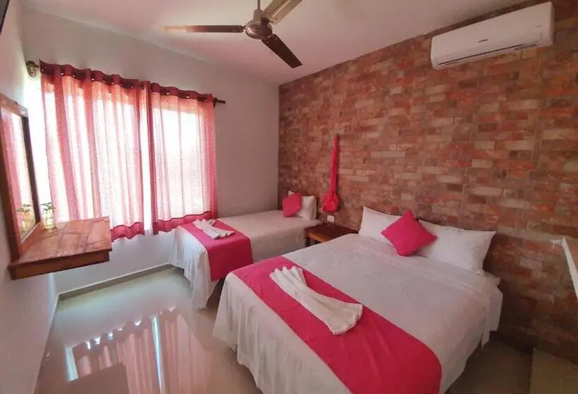 اتاق استاندارد سه نفره, Villas Del Carmen Holbox