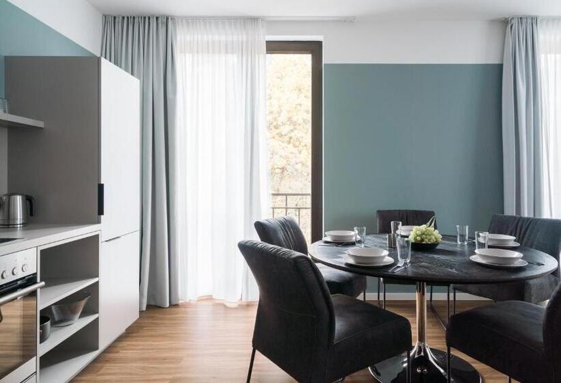 침실 2개 아파트, Velotel Bad Saarow