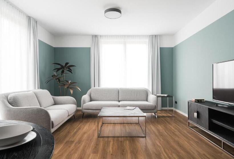 Апартаменты 1 Спальня с Террасой, Velotel Bad Saarow