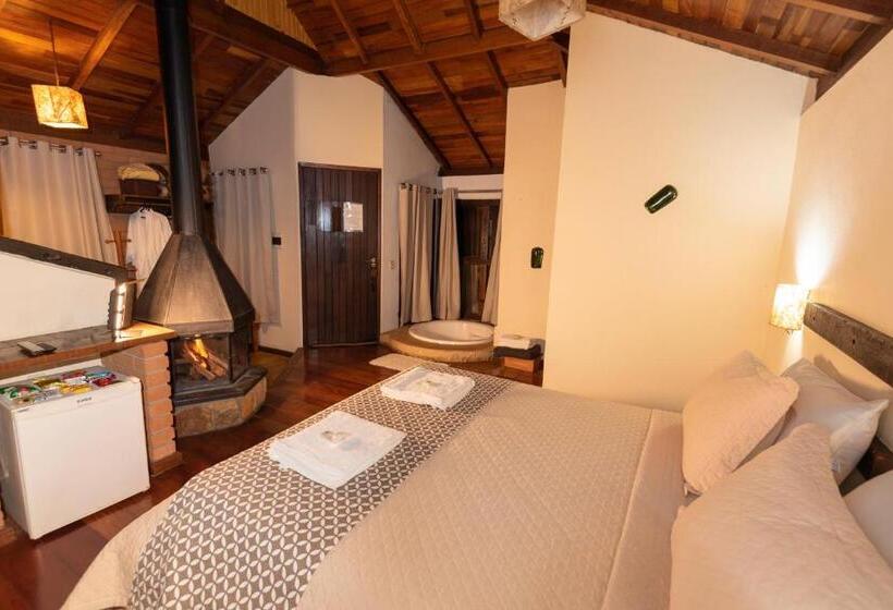 一居室豪华别墅, Pousada Serra Vista