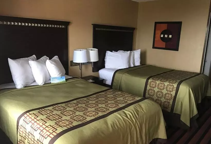 ２ダブルベッドのスタンダードルーム, Days Inn By Wyndham Corpus Christi Beach