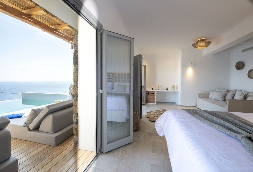 바다 전망 스위트, Alissachni Mykonos