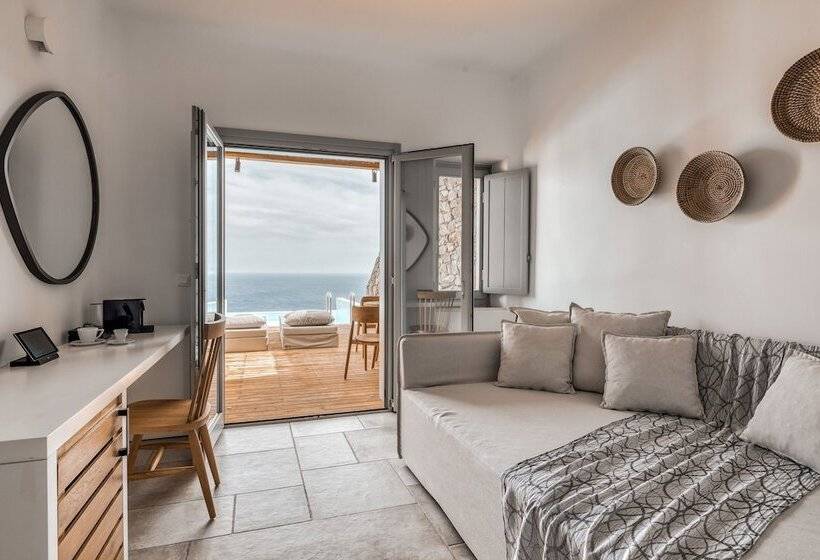 프리미엄 스위트 바다 전망, Alissachni Mykonos