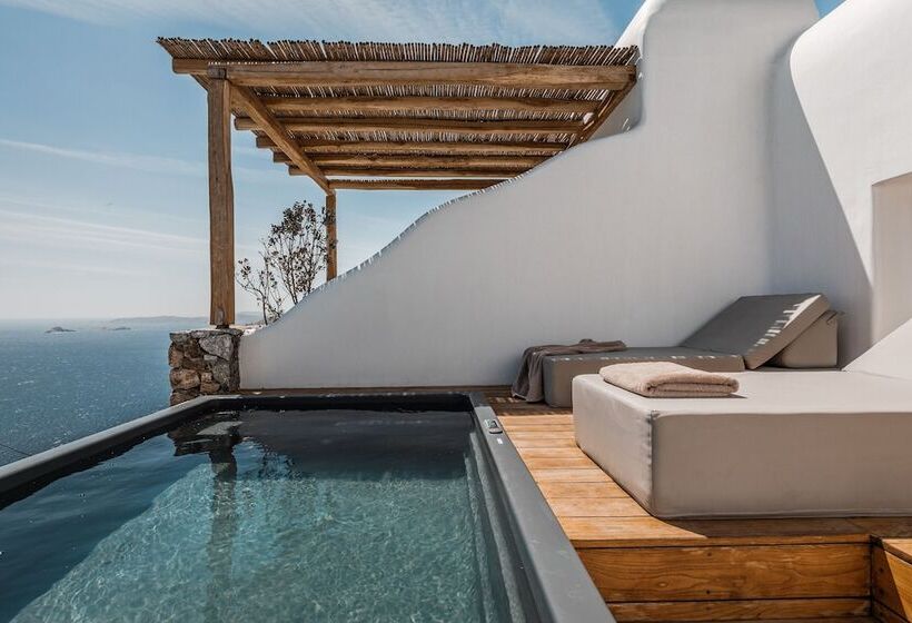 수피리어 스위트 바다 전망, Alissachni Mykonos