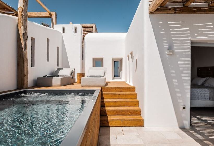 수피리어 스위트 바다 전망, Alissachni Mykonos