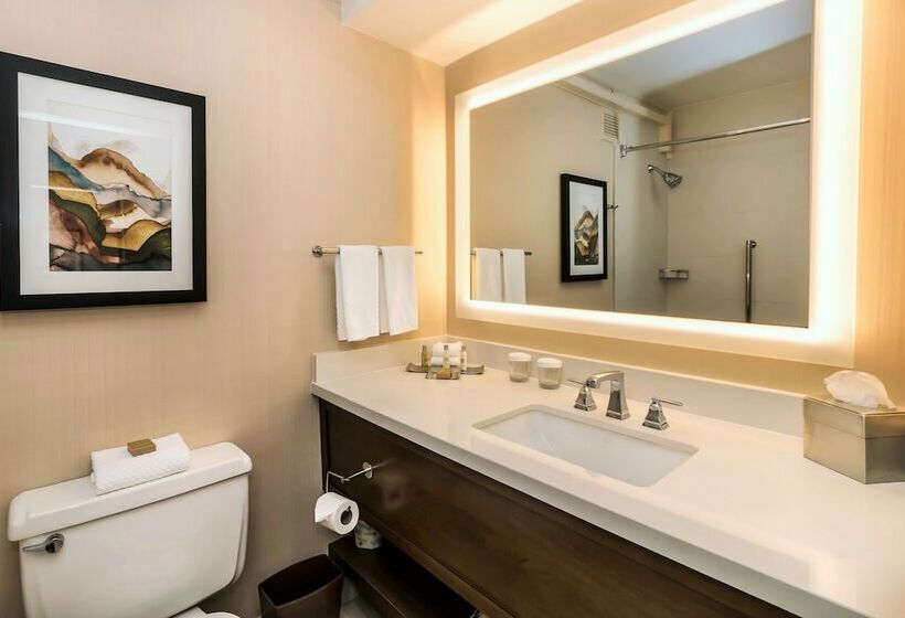 스탠다드 룸 더블 침대, Doubletree By Hilton  Spokane City Center