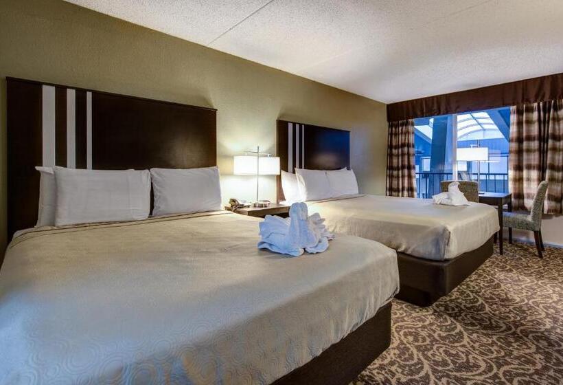 غرفة قياسية مطلّة علي حمام السباحة, Glenstone Lodge