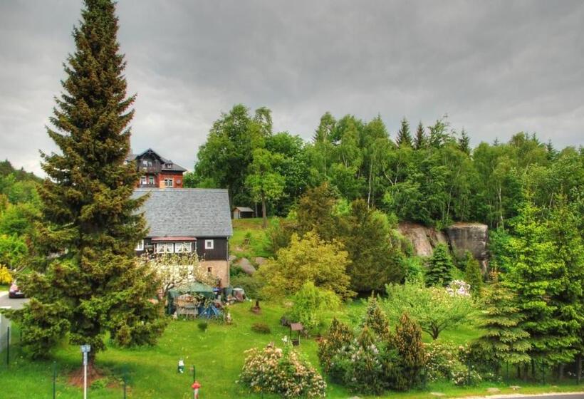 Номер Стандарт Вид на Горы, Pension & Café Abendröte