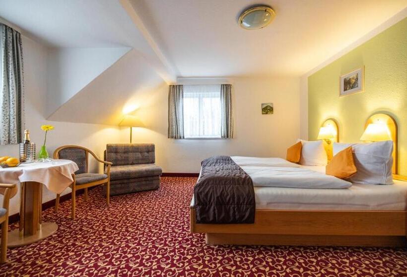 マウンテンビュースタンダードルーム, Pension & Café Abendröte