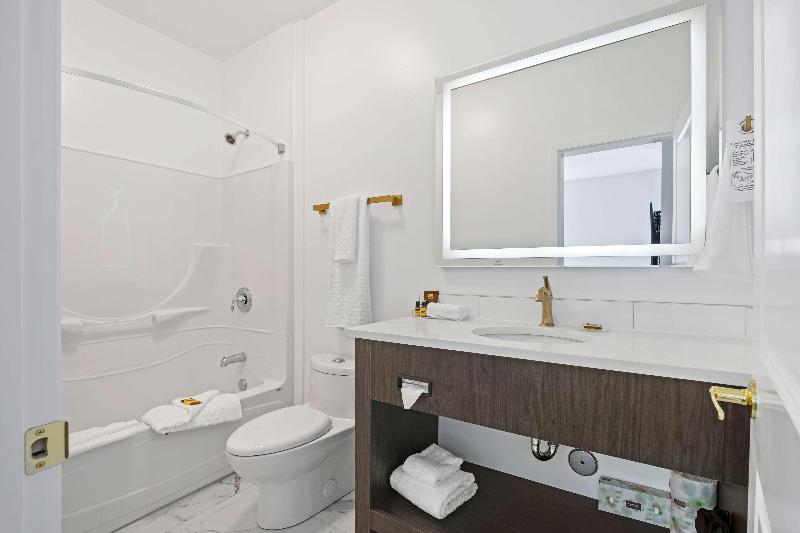 מיטת קינג בסוויטה, Crown Columbia Hotel; Bw Premier Collection