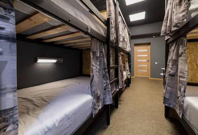 ルームシェアのワンベッド, Hostels Rus   Krasnoyarsk