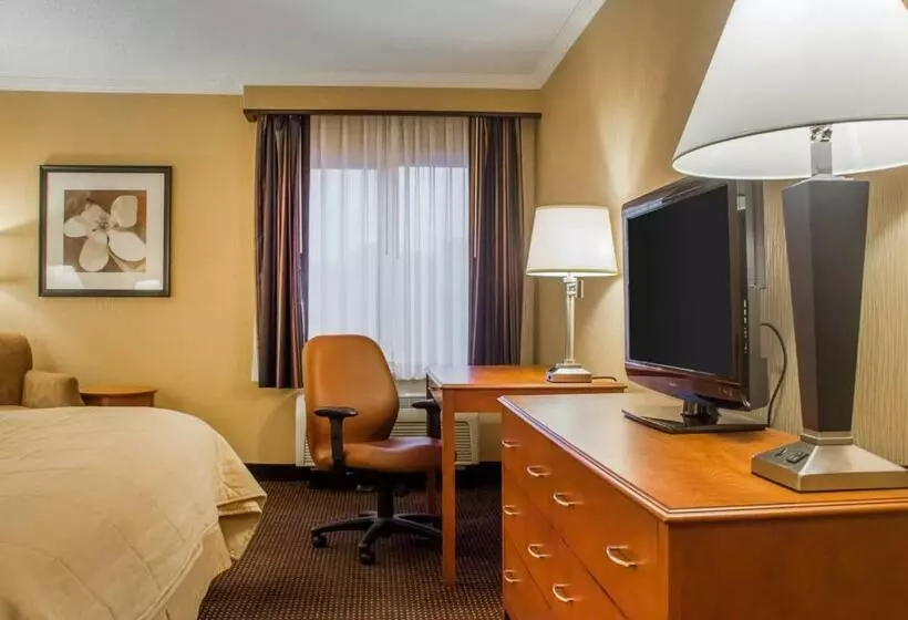 キングサイズベッドのスタンダードルーム, Clarion Hotel & Suites Riverfront