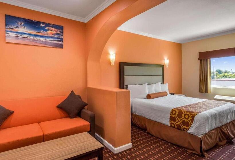 带大床的套房, Rodeway Inn & Suites Pasadena