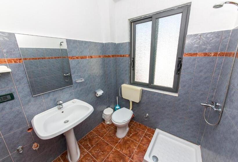 اتاق استاندارد با بالکن و چشم‌انداز دریا, Blue Saranda