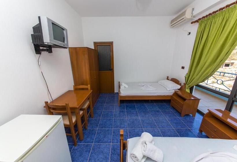 اتاق استاندارد با بالکن, Blue Saranda