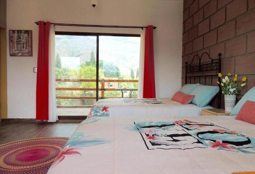 غرفة قياسية مطلة على الجبل, Boutique Jardín De Flores