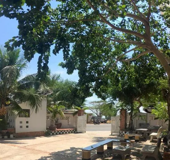 اتاق استاندارد با چشم‌انداز باغ, Goc Bien Homestay