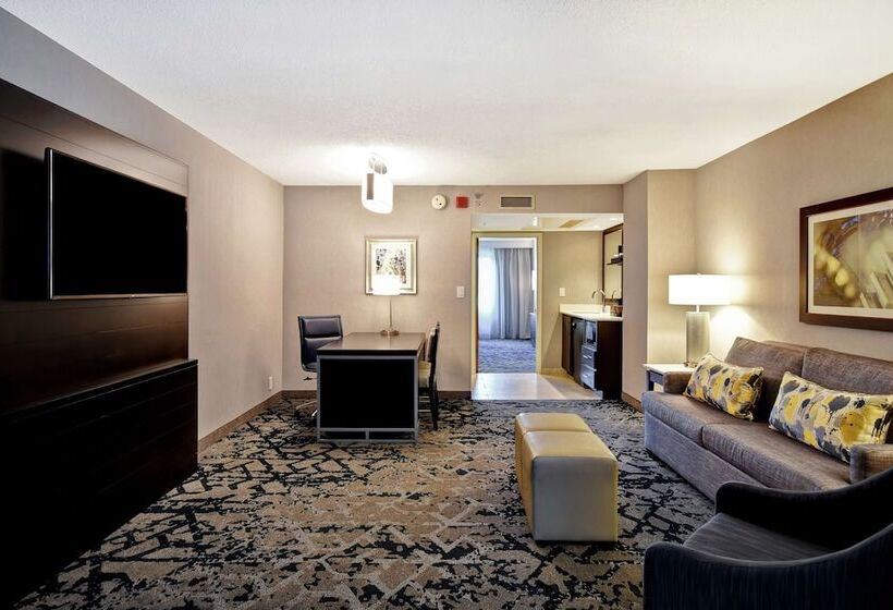 ２ダブルベッドのスタンダードルーム, Embassy Suites By Hilton Raleigh Durham Research Triangle