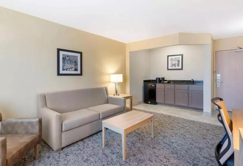 キングサイズベッドのスイートルーム, Best Western Glenview   Chicagoland Inn And Suites